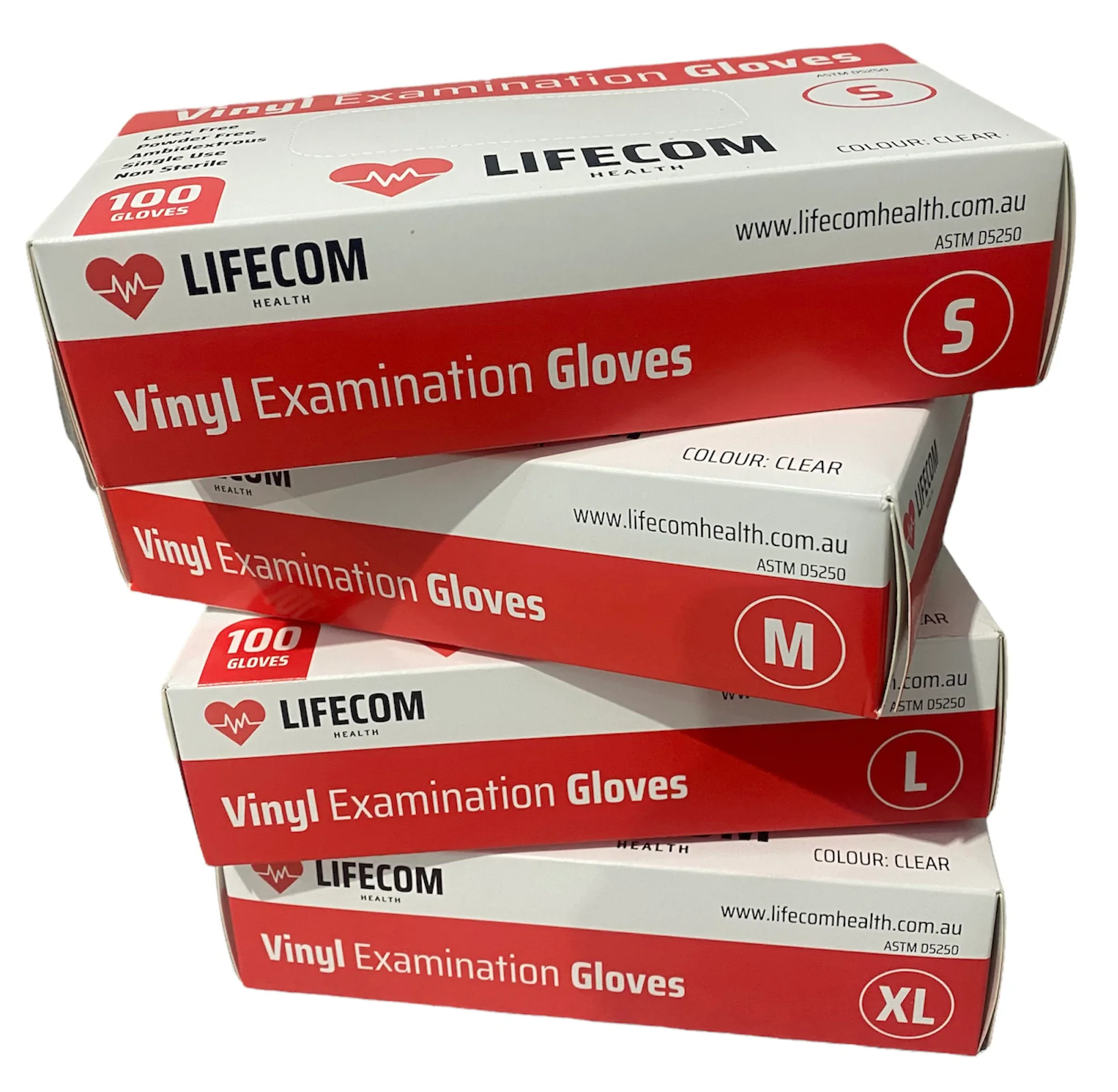 Lifecom Vinyl Examination Gloves (Clear) - Image 17